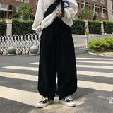 秋冬日系复古休闲灯芯绒裤子男宽松潮牌裤哈伦灯笼K0377-P38，男装休闲裤，星座308B-1