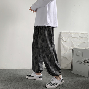 休闲长裤男宽松卫裤男士韩版百搭裤子ins潮流束脚运动裤K7014-P38图片