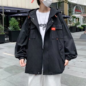 日系机能工装夹克男大码宽松2023年炸街韩版潮牌秋季JK09066-P45图片