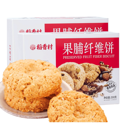 稻香村200g糕点纤维饼