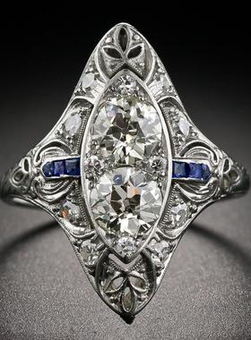 臻荣欧美奢华宫廷镀925银手饰品