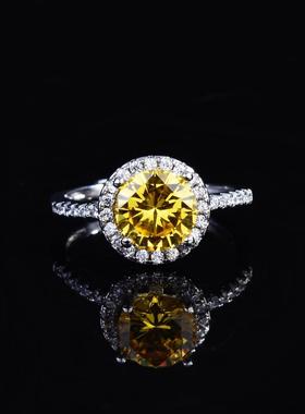 新款时尚简约圆包戒指仿真进口