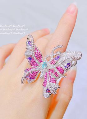 高档奢华重工梦幻胸针两戴项链