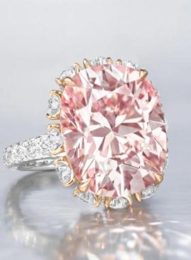 佳士得拍卖1个亿同款人造粉钻