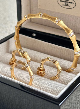 知“竹”常乐新中式拉丝竹节套装