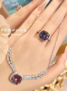 精工干枯玫瑰天使之翼项链吊坠