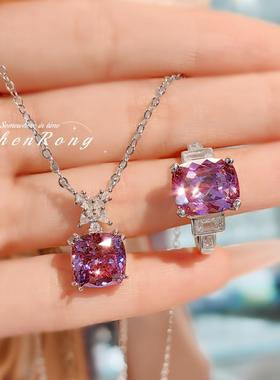 新款简约气质干枯玫瑰项链吊坠仿