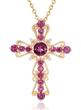 臻荣镶嵌合成彩色宝石石榴石