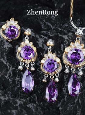 意大利复古宫廷风双鱼戏莲套装