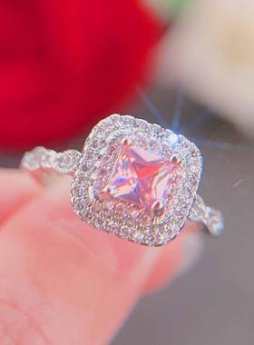 臻荣镀925银粉色彩色彩金微镶