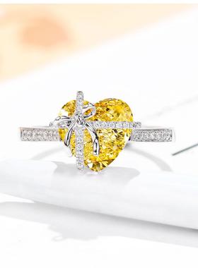 超闪科技钻阿盖尔粉钻心形摩根石