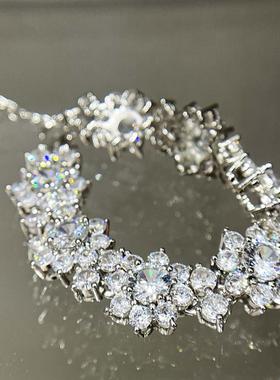 太阳花手链ins小众设计潮女镀