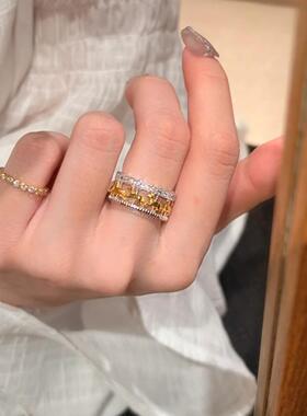 法式复古游乐园里旋转木马戒指