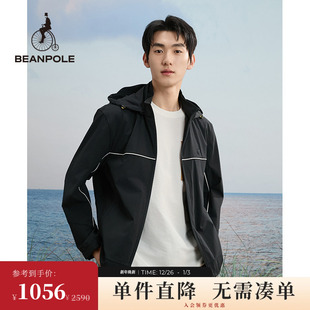 外穿连帽夹克外套 可拆卸时尚 BEANPOLE滨波男士 户外日常职场基础款