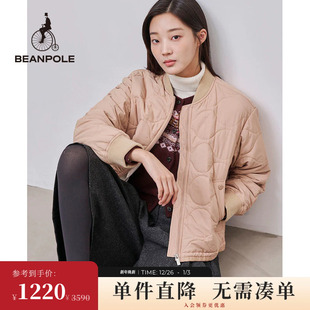 BEANPOLE滨波 棉服 女士商务休闲绗缝基础插肩袖