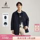 夹棉风衣外套 通勤商务风三合一内胆可拆中长款 BEANPOLE滨波 男士