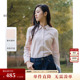 衬衫 BEANPOLE滨波 女士休闲商务优雅职场高智风舒适磨毛素色长袖