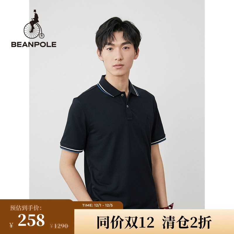 休闲短袖POLO男beanpole
