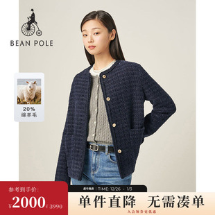 2025秋冬女士优雅时尚 含绵羊毛BEANPOLE滨波 风单西外套 新品