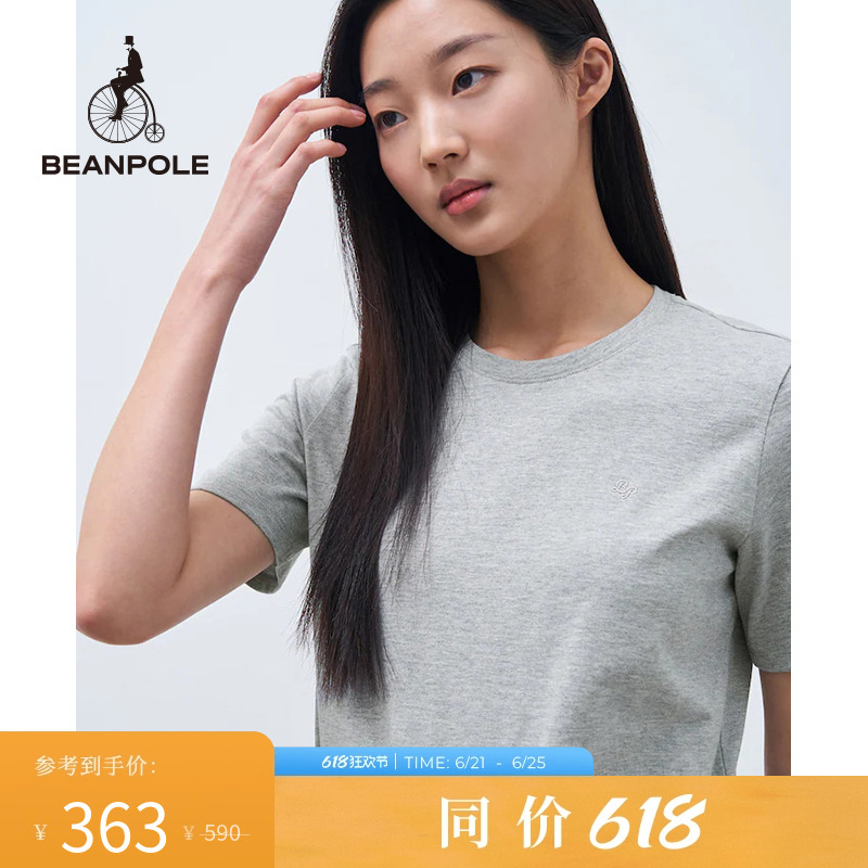 圆领短袖T恤BEANPOLE滨波