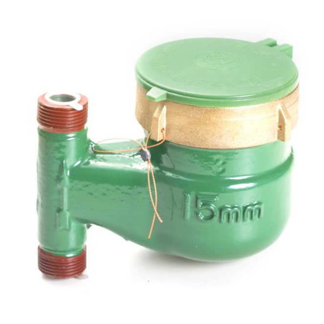 贵州都匀水表 全铜表盖表接 立式国标尺寸 建恒4分6分DN15mm/20mm