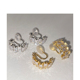 超闪日韩高级感锆石蚊香盘无耳洞耳夹女气质轻奢耳环耳饰耳钉耳挂