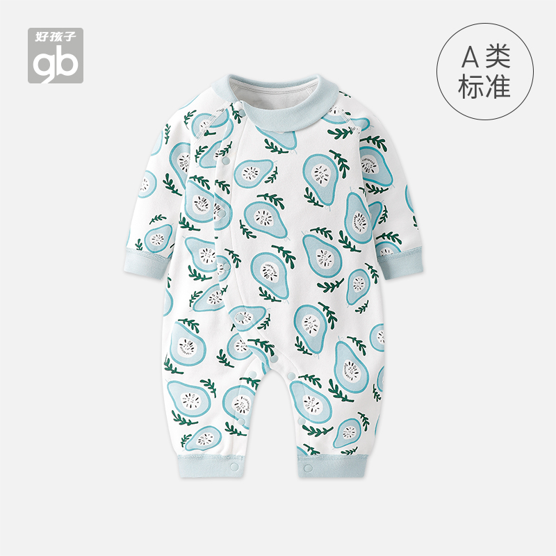 好孩子夏季生儿男女春秋连体衣