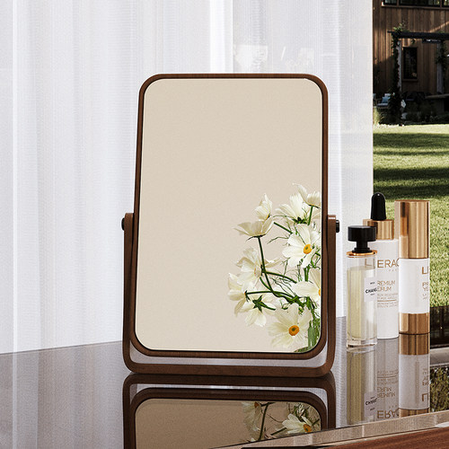 梳妆台学生宿舍旋转公主化妆镜