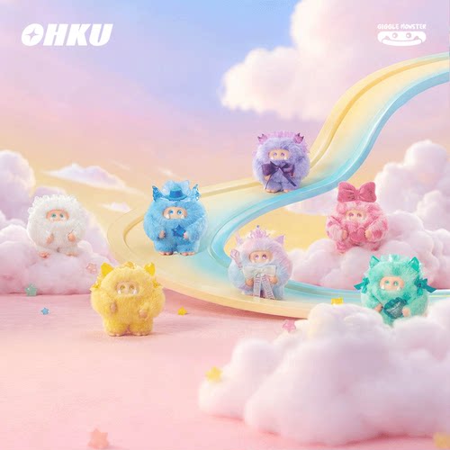 OHKU绒绒怪璨心愿毛绒盲盒