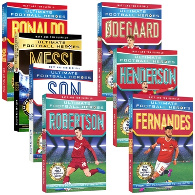 Matt And Tom Oldfield Ultimate Football Heroes Fernandes 足球明星人物传记 儿童励志章节书小说 英文原版进口图书