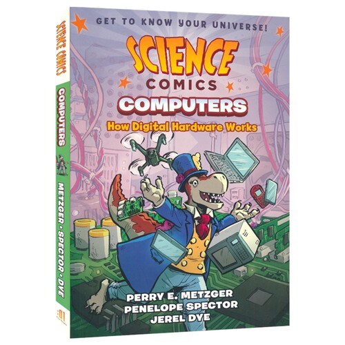 【自营】Science Comics 儿童科学漫画系列 计算机 全彩漫画小学STEM百科科普读物 科学启蒙 科普探索认知 英文原版进口图书