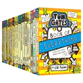 Gates 涂鸦风格 12岁 汤姆盖茨系列 英文原版 小学生英语课外读物 Tom 漫画日记体 进口儿童图书