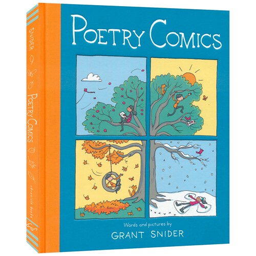 【自营】Poetry Comics 诗歌漫画 格兰特·斯奈德 Grant Snider 儿童诗歌绘本图画书 精装精品绘本 英文原版进口图书
