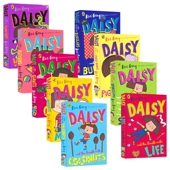 幽默故事 and 黛西与烦恼 Daisy 英文原版 Trouble 儿童英语章节书 the 进口图书 Collection 12岁 闯祸童年