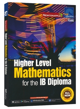 【自营】SAP Higher Level Mathematics for the IB Diploma 新加坡数学 高中数学 IB课程 大学预科 例题精讲 英文原版进口图书