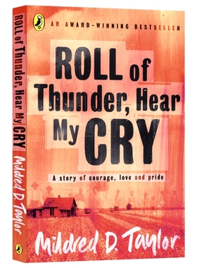 【自营】Roll of Thunder, Hear My Cry 黑色棉花田 纽伯瑞金奖小说 青少年英语课外阅读读物 Mildred Taylor 英文原版进口书籍