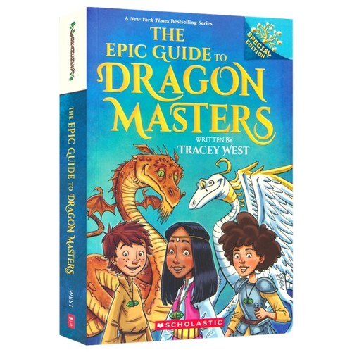 The Epic Guide To Dragon Masters Special Edition 驯龙大师官方史诗版指南 特别版 人物大图鉴 龙族档案 英文原版进口儿童图书