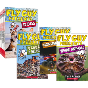 学乐苍蝇小子百科英文绘本15册 Scholastic Reader Level 2 Fly Guy Presents 儿童英语科普绘本分级阅读 英文原版进口图书