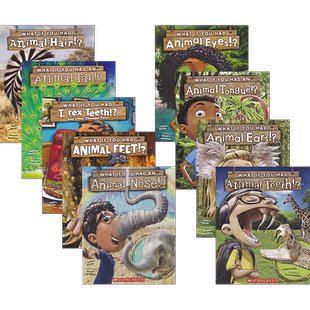 Scholastic What If You Had Animal Tail Eyes Tongue Nose Hair T-Rex Teeth Shark Narwhal 学乐如果你有儿童科普读物 英文原版