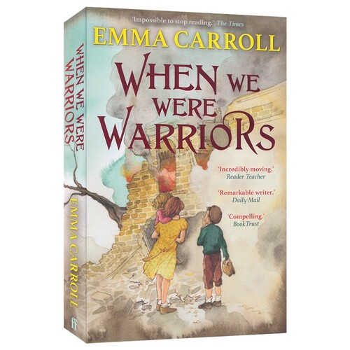 When we were Warriors 当我们是战士 青少年历史小说 第二次世界大战 英文章节书 9-12岁 中小学课外读物 英文原版进口图书