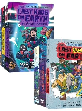 The Last Kids On Earth 地球上最后的孩子9册 奇幻冒险 英语章节小说 漫画 8-12岁 纽约时报畅销书 英文原版进口儿童图书