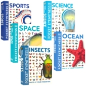 Pocket 英文原版 Eyewitness 小开本手掌科普书 海洋科学体育太空昆虫 目击者口袋系列百科 知识速查 进口儿童图书