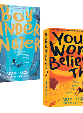 Boy Under Water 水下男孩 You Won't Believe This 卡内基奖入围作品 水石书店月度之选 英文课外读物 9岁+ 英文原版进口图书