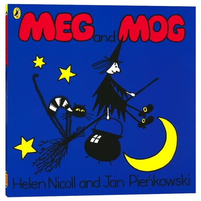 Meg And Mog 女巫麦格和小猫莫格 万圣节相关 畅销书 经典图画故事绘本 亲子睡前读物 获奖动画原著 英文原版进口儿童图书