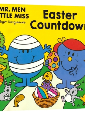 【自营】Mr Men Little Miss Easter Countdown 奇先生妙小姐 复活节倒计时 故事绘本读物 英语数字早教启蒙认知 英文原版进口儿童