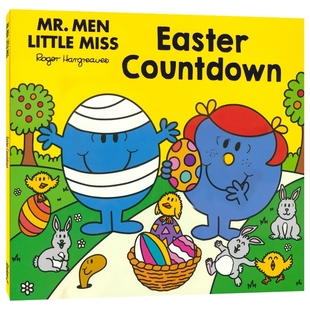 【自营】Mr Men Little Miss Easter Countdown 奇先生妙小姐 复活节倒计时 故事绘本读物 英语数字早教启蒙认知 英文原版进口儿童