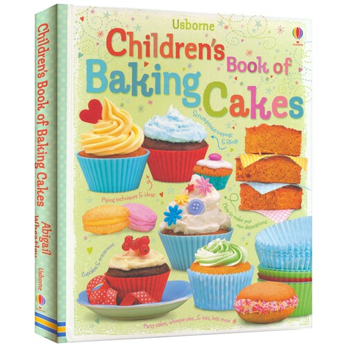 【自营】Children's Book of Baking Cakes 尤斯伯恩 儿童蛋糕烘焙入门指南 精装 蛋糕装饰方法详细教学 百科科普读物 英文原版