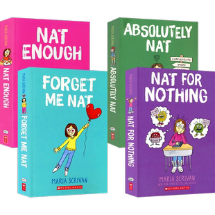 Nat Enough 不够自信的娜塔莉 自尊情感 成长漫画小说 青少年课外读物 纽约时报畅销书 9-12岁 英文原版进口儿童图书