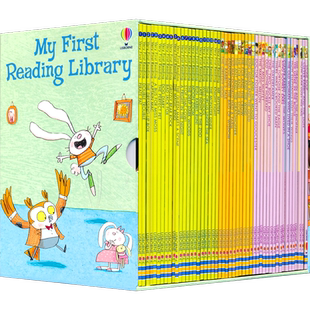 Usborne My First Reading Library 尤斯伯恩 我的图书馆系列 第一二三个四图书馆 英文原版儿童分级读物 英语故事绘本 桥梁章节书