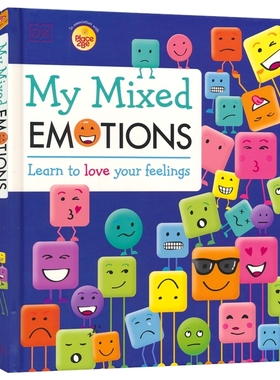 My Mixed Emotions Learn to Love Your Feelings DK 我的复杂情绪 情绪管理 逆商培养  7-9岁 英文原版进口图书
